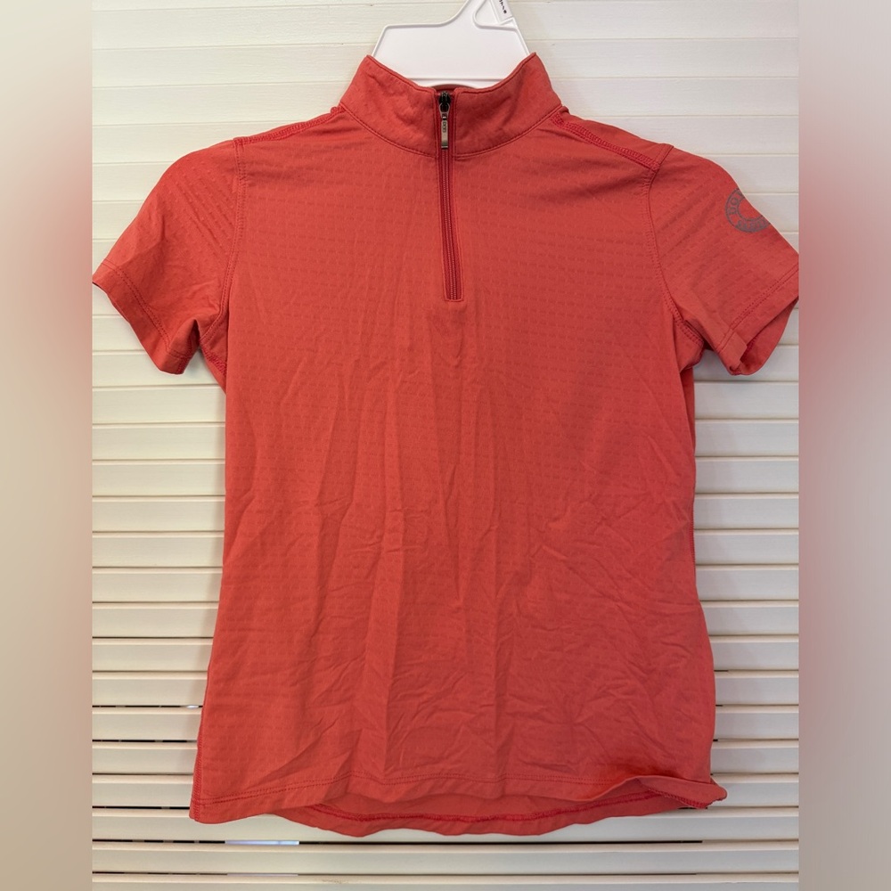 Dover Saddlery Kids’ Marion Short Sleeve Shirt Never Worn